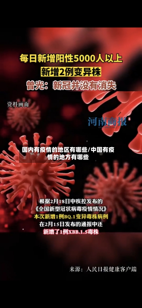 国内有疫情的地区有哪些/中国有疫情的地方有哪些-第2张图片