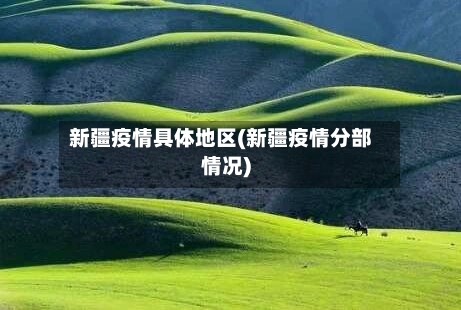 新疆疫情具体地区(新疆疫情分部情况)